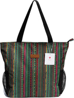 Original Floral Water Resistant Large Tote Bag Shoulder Bag for Gym Beach Travel Daily Bags Upgraded