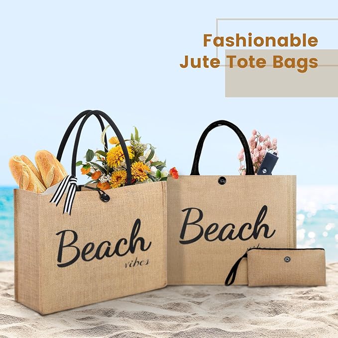 Trifabricy Beach Bag, Large Beach Bag for Women, Woven Straw Beach Tote Bag Waterproof, Weaving Swim Gym Shopping Travel Bag