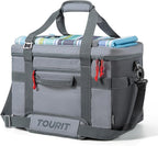 TOURIT Soft Sided Cooler Bag Insulated 30/48/60 Cans, Large Collapsible & Leakproof Ice Chest for Picnic, Beach, Camping, Travel