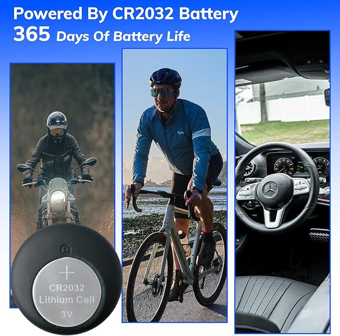 Super Magnetic! 360 Days of Battery Life! Apple Find My Subscription-Free GPS Car Locator - Waterproof and Drop-Proof, Stealth Tracking, 1 Year Only Replacement Not Repair