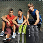 BeeGreen Lime Gym Bag Drawstring Backpack for Women Sports Backpack Workout Bag With 2 Water Bottle Mesh Pockets And Two Zipper Pockets