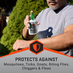 Repel 100 Insect Repellent, 4 Ounces, With DEET, 10-Hour Protection Long- Lasting Insect Repellent Pump Spray Repels Mosquitoes, Ticks, Gnats, Biting Flies, Chiggers And Fleas, 6 Pack