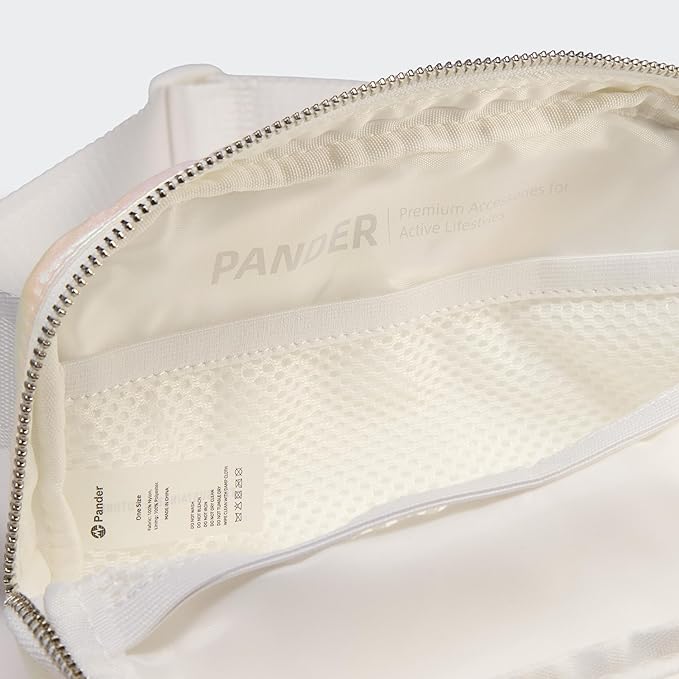 Pander Everywhere Belt Bag for Women, Fashion Waist Packs, Crossbody Bags with Adjustable Strap (Iridescent).