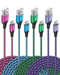 USB C Charger Cable for iPhone 17 Pro Max/Plus/Air/16e, Fast Charging USBC Cord for Android & iPhone 16e, 16 Pro Max 15 Pro, Samsung Galaxy S25 Ultra S24 A17 A16, Google Pixel 9a, 10 Pro, USB-C Wire