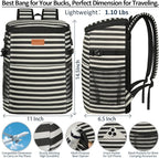 Camping Cooler Backpack 30 45 Cans, Soft Backpack Coolers Insulated Leak Proof Travel Cooler Bag Waterproof Lunch Picnic Beach Work Trip Thermal Bag Drink Beverage Beer Bag Cooler