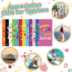 12 Pcs Thank You Teacher Oversized Microfiber Beach Towels Set 30 x 60 Extra Large Fiber Swim Pool Towel Absorbent Bath Blanket for Travel Vacation Accessories Gift Spa Lightweight