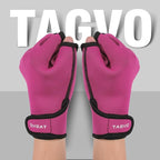 TAGVO Aquatic Gloves for Helping Upper Body Resistance, Webbed Swim Gloves Well Stitching, No Fading, Sizes for Men Women Adult Children Aquatic Fitness Water Resistance Training
