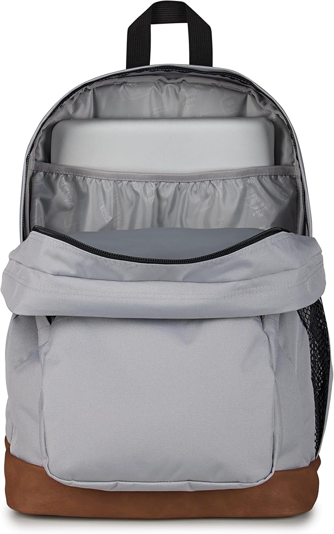 JanSport Cool Backpack with 15-inch Laptop Sleeve, Large Computer Bag Rucksack with 2 Compartments, Ergonomic Straps, Grounded Grey