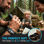Paracord Bracelet Compass Hiking Survival Kit Emergency Whistle Fire Starter Camping Gear Hiking Essentials Fishing Hunting Accessories EDC Backpacking Gear Tactical Survival Gear Equipment