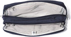 Baggallini Securtex Anti-theft Belt Bag 8.8"x5.5" Crossbody Fanny Pack for Women RFID Wallet Locking Zipper Travel Purse
