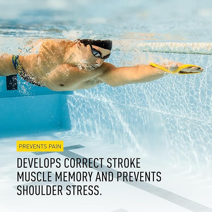 FINIS Forearm Fulcrum Swim Trainer - Promotes Early Vertical Forearm Position - Improves Stroke Technique - Adults