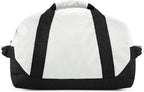 DALIX 14" Small Duffle Bag Two Toned Gym Travel Bag