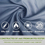 Frelaxy Sleeping Bag Liner, XL Travel Sheet & Camping Sheet for Backpacking, Hotel, Hostels & Traveling, Comfy & Easy Care, Full-Length Zipper/No Zipper, 4 Seasons Warm Cold Weather