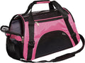 MuchL Pet Carrier Soft-Sided Carriers for Cat Carriers Dog Carrier for Small Medium Cats Dogs Puppies Pet Carrier Airline Approved Cat Dog Pet Travel Carrier (Medium,Pink)