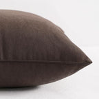 NTBAY Toddler Pillows, Down Alternative 13"x18" Pillows, Machine Washable - Soft and Breathable Travel Small Pillows for Sleeping, Ideal for Daycare, Crib, Cot, Dark Brown