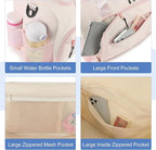 Gym Bag for Men Women, Sport Duffle Bag with Wet Pocket & Shoes Compartment, Water Resistant Overnight Weekender Bag Duffel Bag