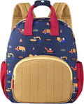 GAGAKU Toddler Backpack for Boys 2-4 years Kids Backpack Mini Backpack Cartoon Breathable Comfortable Preschool Backpack for School Travel - Orange Digger