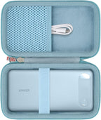 khanka Travel Case for Anker Power Bank, 20,000mAh Portable Charger,Case Only (Violet)