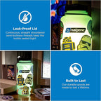 Nalgene 32 oz Wide Mouth Water Bottle | BPA-Free, Durable & Leak Proof, Lightweight Bottle for Hiking & Gym, Work & Travel