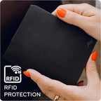 Peak Design Passport Wallet, Black, Ultra-Slim Profile, Weatherproof TerraShell Fabric, RFID Blocking, Minimalist Design and Magnetic Closure, with Quick Access Passport Sleeve