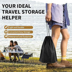 Shoe Bags for Travel, 15.7" x 11.8" Travel Shoe Bags for Packing, Large Waterproof Portable Drawstring Travel Shoe Storage Bag Travel Essentials Women for and Men (Orange & Black & Pink & Blue)