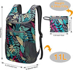 G4Free Lightweight Packable Hiking Backpack for Men Women Small Hiking Daypacks Foldable Shoulder Pack Casual Outdoor Bag 11L