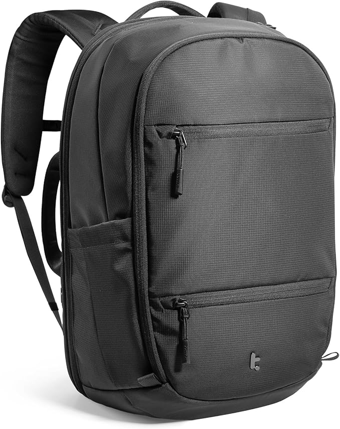 tomtoc Laptop Backpack 26L, Large Business Work Bag Fits 15.6-16 Inch Laptop, Water-Resistant Durable Computer Travel Backpack for Business Trip, Weekend Getaway