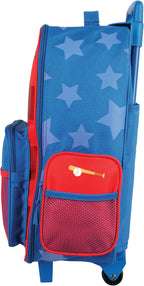 Stephen Joseph Kids Classic Rolling Luggage, Kids Luggage, Toddler Rolling Travel Carry On, Kids Suitcase with wheels,
