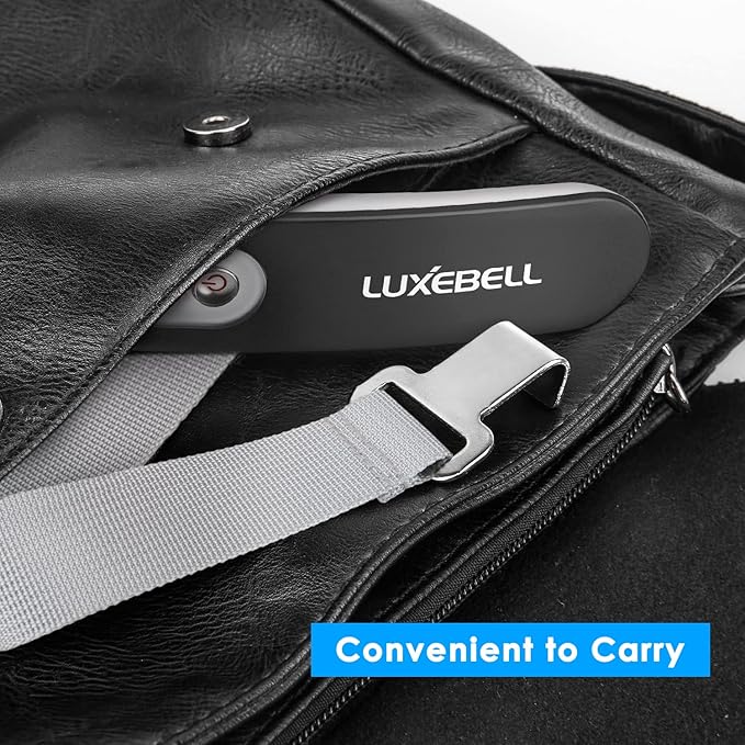 Digital Luggage Scale Vacation Travel Essentials Accessories Gifts for Traveler Portable Suitcase Handheld Weight Scale 110 lbs Hanging Baggage Travel Must Haves