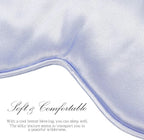 Coume Silk Sleep Mask Eye Coverings for Sleeping Smooth Soft Eye Covers Mask with Elastic Strap for Sleeping Blocking Lights Travel Relax (32), One Size