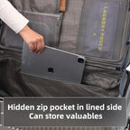Kaleenie 2 pieces 20/29 Aluminum Frame Carry On and Checked Luggage Set with Side Opening,Lightweight Hardshell ABS+PC Trunk Suitcase with TSA Lock,360° Universal Wheels & Adjustable Handle,Dark Gray