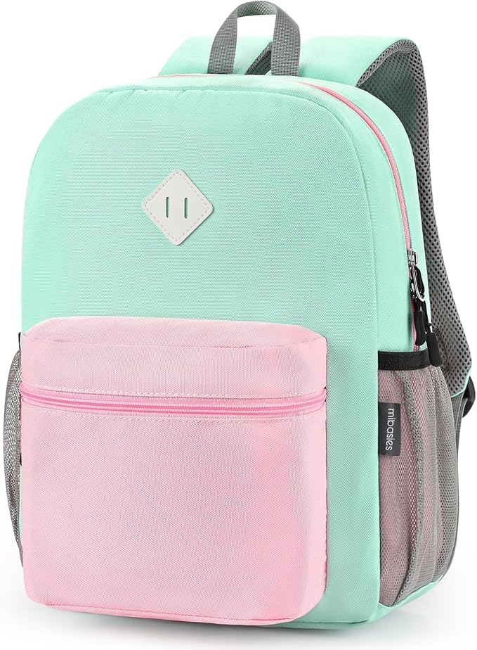 mibasies Kids Backpack for Girls 4-6: Girls Backpacks for Elementary Kindergarten