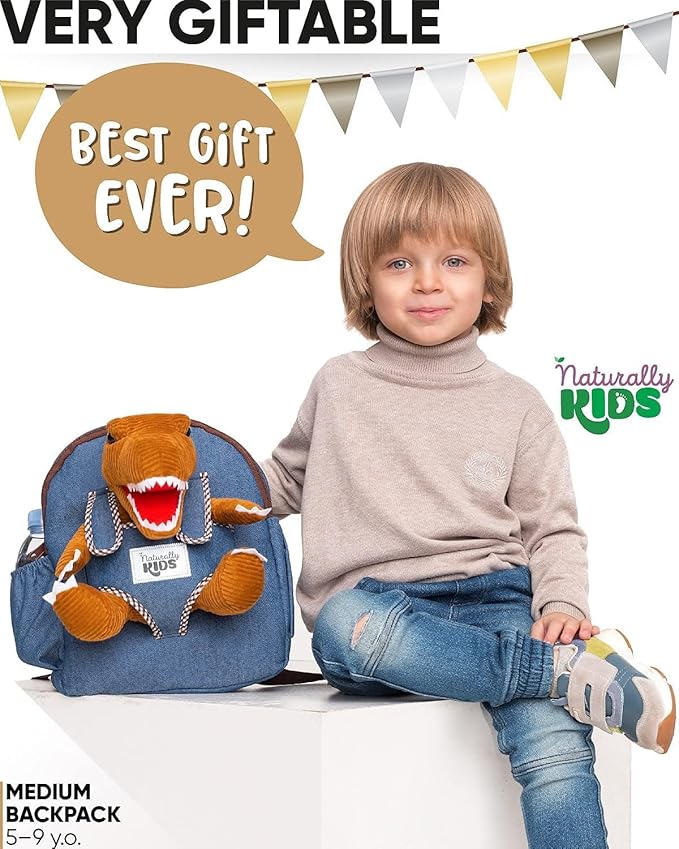 Dinosaur Toys for Kids 5-7, Gifts for 5 Year Old Boys, 4 Year Old Boy Birthday Gift, Toddler Dinosaur Backpack