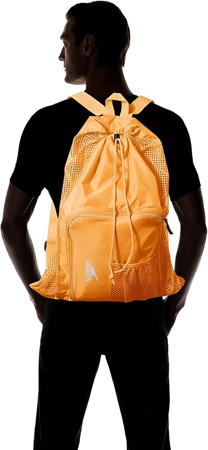 Speedo Unisex-Adult Drawstring Deluxe Ventilator Mesh Equipment Bag