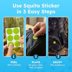 BugMD Squito Stickers Mosquito Repellent Patch Stickers for Adults (78 Patches), Safe & Effective Insect Repellent Patches for Toddlers, Kids, Camping, Beach & Outdoor Essentials