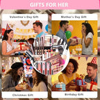 All-in-One Makeup Kit for Teens Women Full Kit, Makeup Gift Set for Girls, Makeup Essential Bundle Includes Eyeshadow Foundation Lipsticks Lipgloss Mascara Eyeliner Contour Stick Cosmetic Brush Set