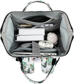 Kinmac Wide Open Style Laptop Backpack College Travel Outdoor Backpack For Laptop Up to 15.6 Inch (Cactus)