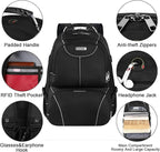 VECKUSON Lunch Bag Backpack, Insulated Cooler Lunch Box Backpack, Extra Large Travel Laptop Backpack TSA Friendly RFID Computer College bag for Women Men Fits 17.3 Inch Laptop