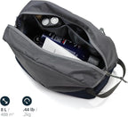 Travel Toiletry Bag 8L, Large Packing Cube with Waterproof TPU Wet/Dry Compartment