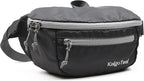 Ultralight Travel Waist Pack 2.5L, Large Water Resistant Fanny Pack for Men & Women.