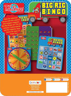 TS Shure by Bendon Big Rig Trucks Bingo Games Mini Magnetic Activity Tin with Spinner and Foam Magnet Sheet 50523