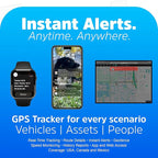 Optimus Wired GPS Tracker for Vehicles - Easy Installation on Car's Battery - Low Cost Subscription Plan Options