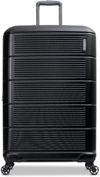American Tourister Stratum 2.0 Hardside Expandable Luggage with Spinners | Jet Black | 3PC (CO/MED/LG)