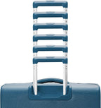 Samsonite UpLIFT Lightweight Large Checked Softside Luggage with Spinner Wheels - Expandable - Airline-Approved, Polyester Soft Suitcase for Ultra Light Travel - Cerulean Blue