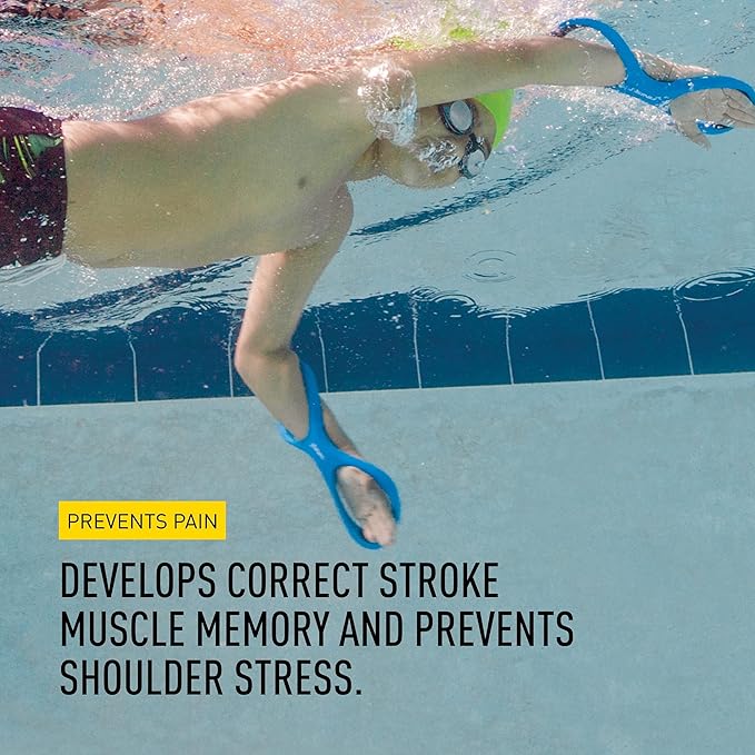FINIS Forearm Fulcrum Swim Trainer - Promotes Early Vertical Forearm Position - Improves Stroke Technique - Adults