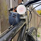 She's Birdie - The Original Personal Safety Alarm Disc for Bikes, Hikes, and Late Nights - Loud Siren, LED Light for Extra Visibility, Rechargeable, Handsfree, Lightweight, Water Resistant (Blossom)