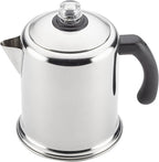 Farberware Classic Stainless Steel Yosemite 12-Cup Coffee Percolator, Percolator Coffee Pot