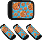Basketball Soft Sturdy Wraps Luggage Tags Handle Grip Luggage Identifier for Bag Backpack