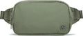 Pander Mini Belt Bag – Ultra Compact, Fits 6.7” Phone, Lipstick, Earbuds, Essentials, Small Crossbody Waist Purse, Grey Sage