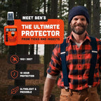 Ben's 100 Tick & Insect Repellent - Alcohol-Free DEET Insect Repellent Pump Spray - Offers 10 Hours of Protection for Adults & Children - 1.25 fl oz (Pack of 4)